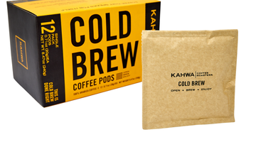 Kahwa Coffee Cold Brew Pods Instructions