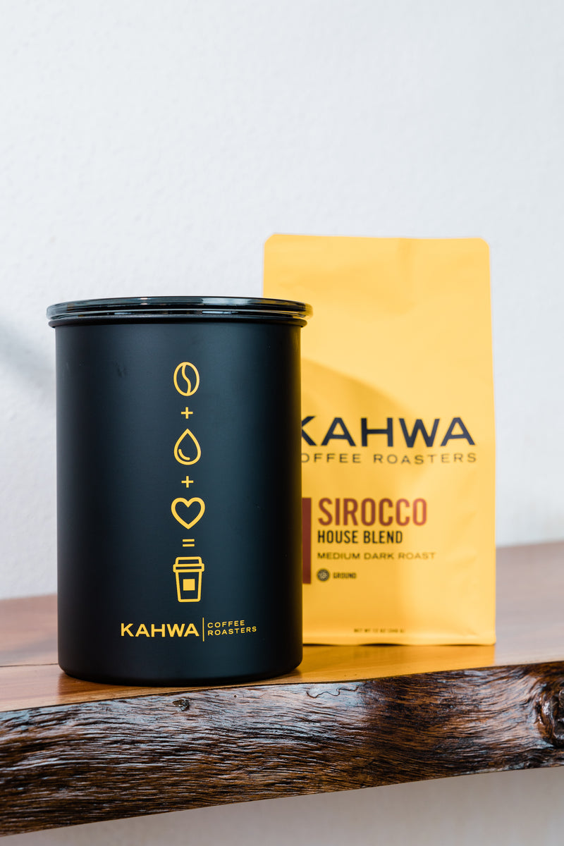 How To Keep Your Coffee Fresh Airscape Canister Kahwa Coffee