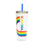 24oz Pride Tumbler With Straw