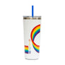 24oz Pride Tumbler With Straw
