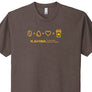 Kahwa Unisex Brown Coffee Formula T-Shirt