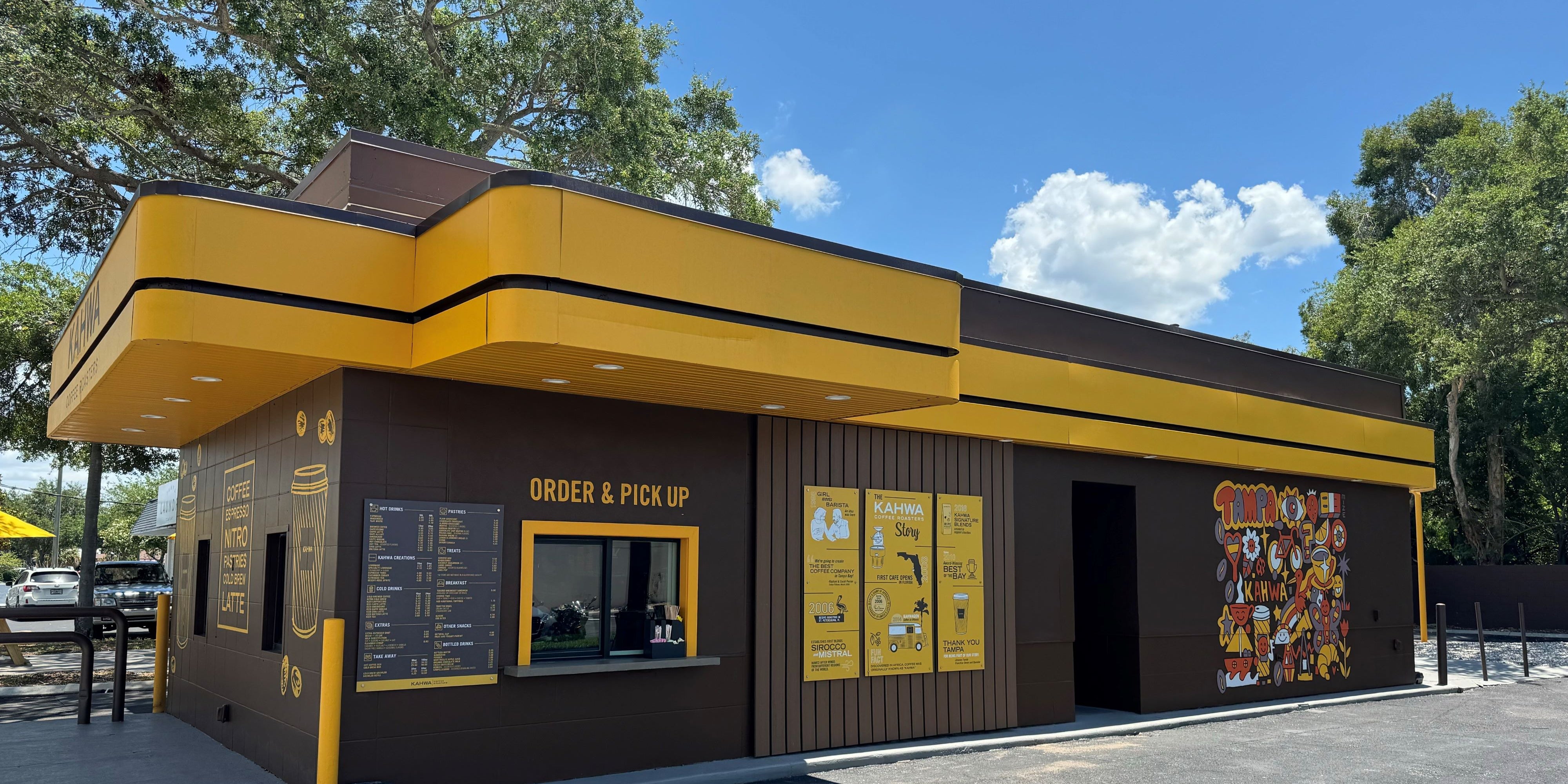 Kahwa Coffee opens first franchise cafe in South Tampa