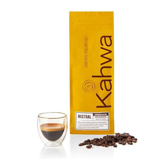 kahwa coffee mistral espresso