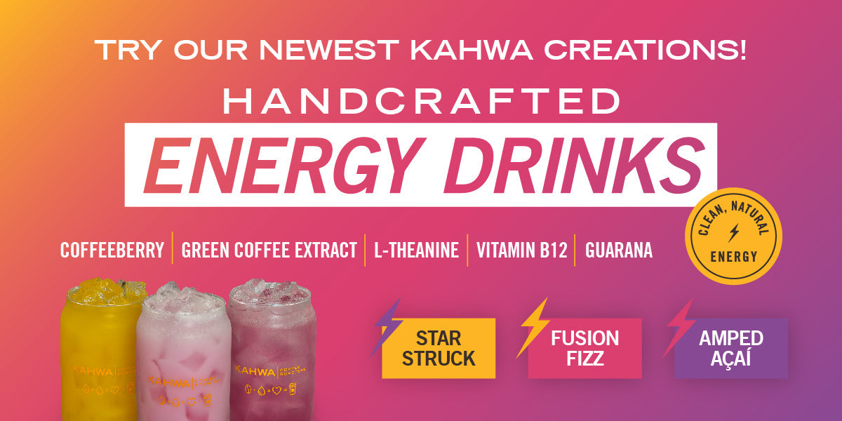 New Kahwa Energy Beverages Have Arrived