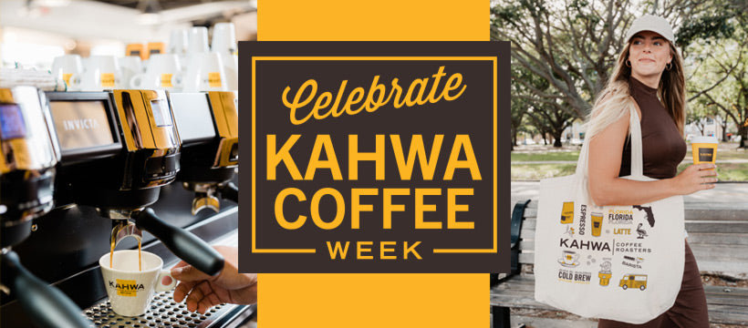 It's Coffee Week at Kahwa!
