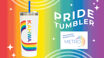Kahwa Supports PRIDE With a New Tumbler