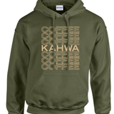 Coffee Coffee Coffee Hoodie (Military Green)