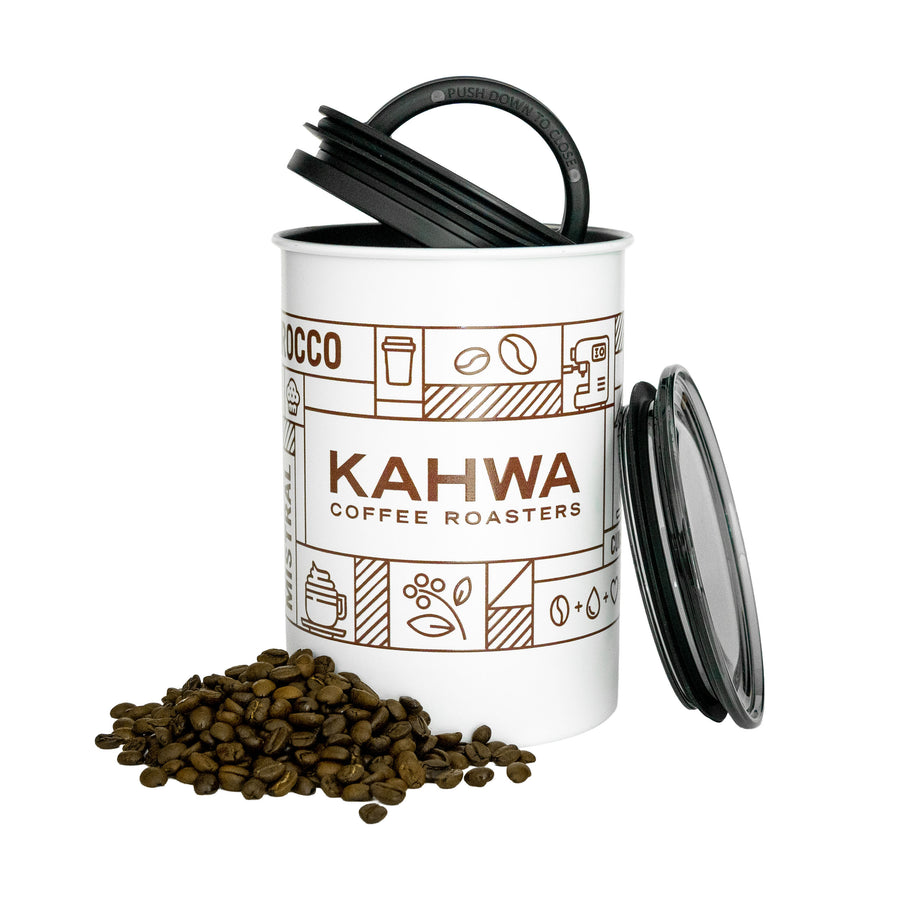 Kahwa Coffee Canister