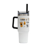 40oz Kahwa Tumbler with Straw