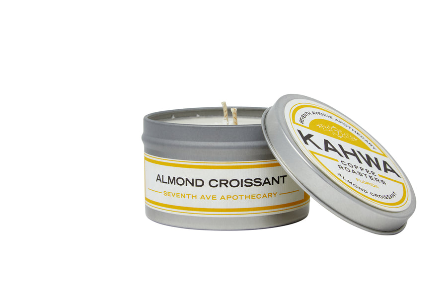 Kahwa Coffee Almond Croissant Travel Candle