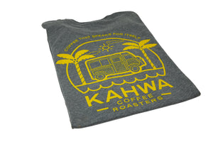 Kahwa Coffee Unisex Grey T-Shirt