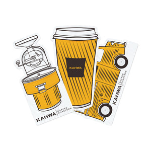 Kahwa Coffee Sticker 3-Pack