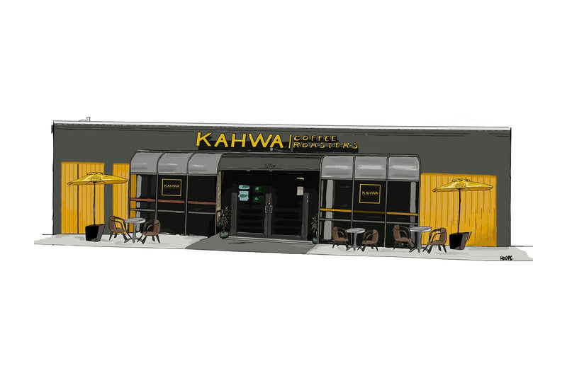 Kahwa Coffee Dunedin café