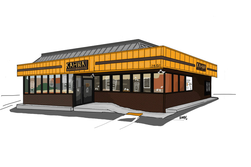 Kahwa Coffee Kennedy Blvd café
